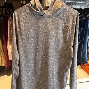 Gray Hooded lightweight lululemon Men's Hoodie